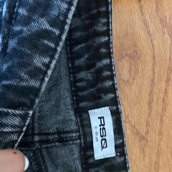 Tillys Jeans black/gray color washed out kind of look - Picture 2 of 3